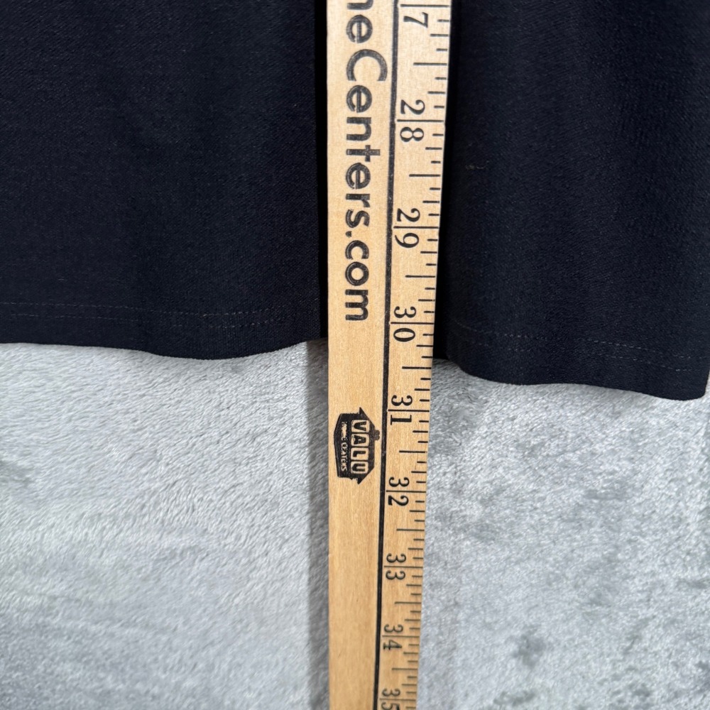 Eileen Fisher Dress Black‎ Sleeveless Pockets Casual Neutral Minimalist Size M - Picture 11 of 12